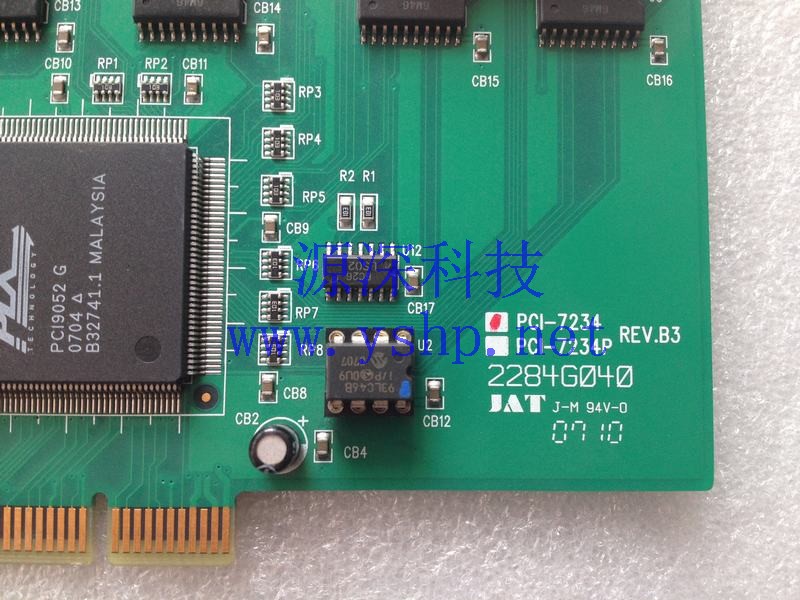 上海源深科技 Shanghai   凌华 Data   Capture Card  PCI-7234 REV.B3 LCTC-TI-J-017 高清图片