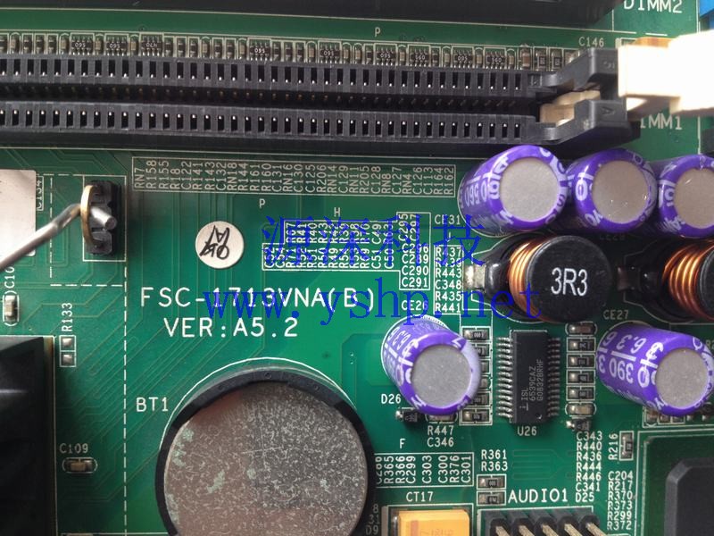 上海源深科技 Shanghai    EVOC Industrial  computer mainboard   FSC-1713VNA(B) VER A5.2 高清图片