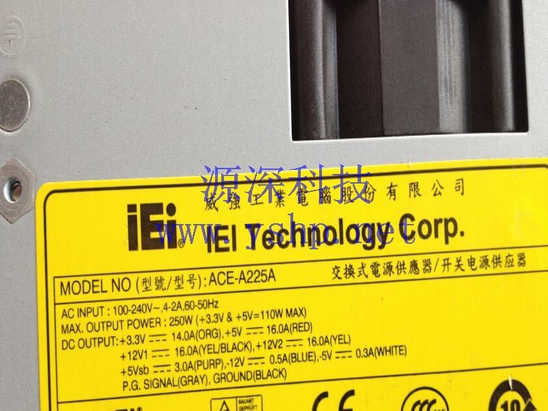 上海源深科技 Shanghai   威强 IEIIndustrial Equipment  Power Supply   ACE-A225A ACE-A225A-R10 高清图片