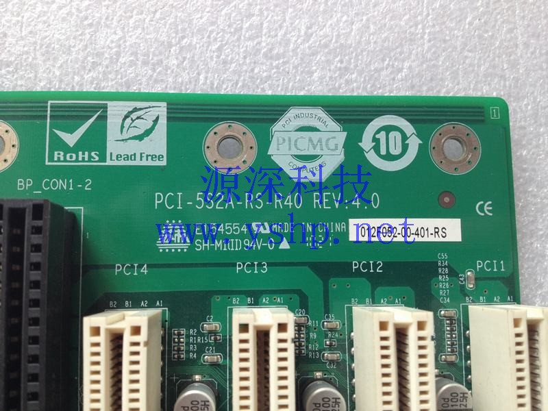 上海源深科技 Shanghai   IEIIndustrial Equipment  backplane  PCI-5S2A-RS-R40 REV 4.0 高清图片