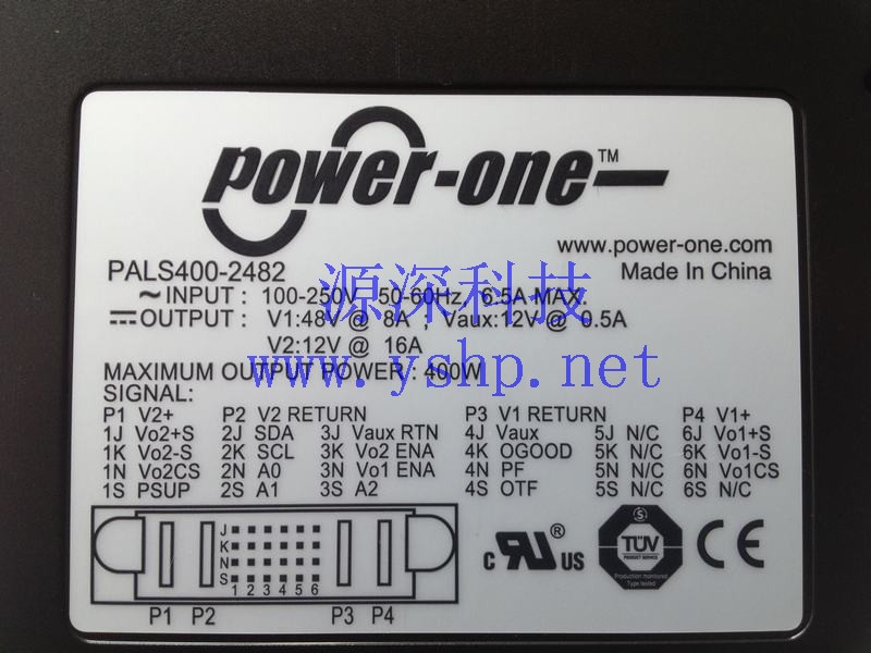 上海源深科技 POWER-ONE PALS400-2482 400W Power Supply 高清图片