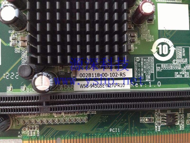 上海源深科技 Shanghai   IEI Industrial  computer mainboard   WSB-945GSE-N270-R10 SBC 002B118-00-102-RS REV.1.0 高清图片