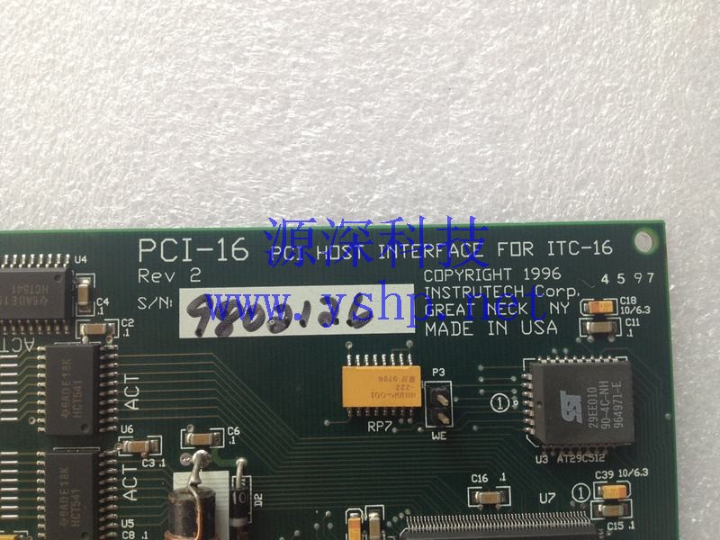 上海源深科技 Shanghai   PCI-16 REV 2 PCI HOST INTERFACE FOR ITC-16 高清图片