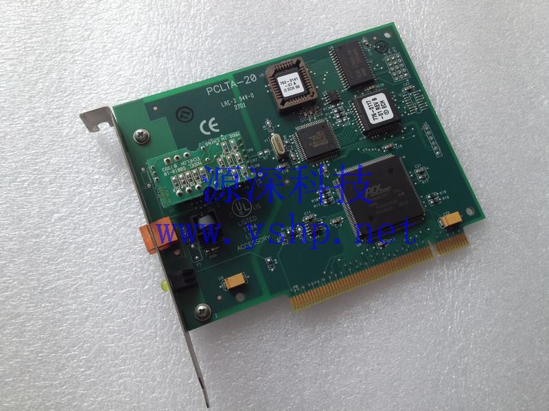 上海源深科技 Shanghai   PCI network card  PCLTA-20 801-1195-01 375-1191-01 REV.C 高清图片