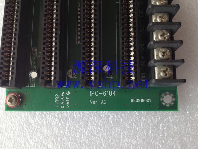 上海源深科技 Shanghai   Industrial Equipment  Industrial computer backplane  IPC-6104 VER A2 高清图片