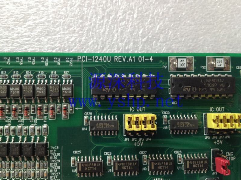 上海源深科技 Shanghai   Advantech 轴 Industrial Motion Control Card   PCI-1240U REV.A1 01-4 高清图片