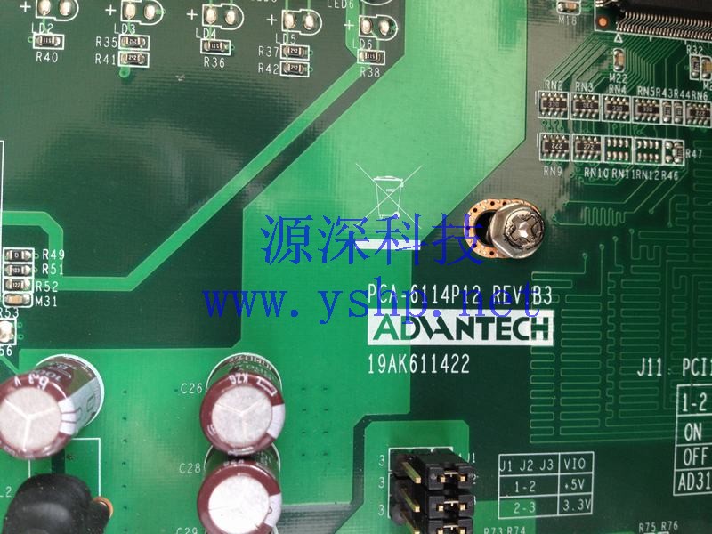 上海源深科技 Shanghai   AdvantechIndustrial computer backplane  PCA-6114P12 REV.B3 高清图片