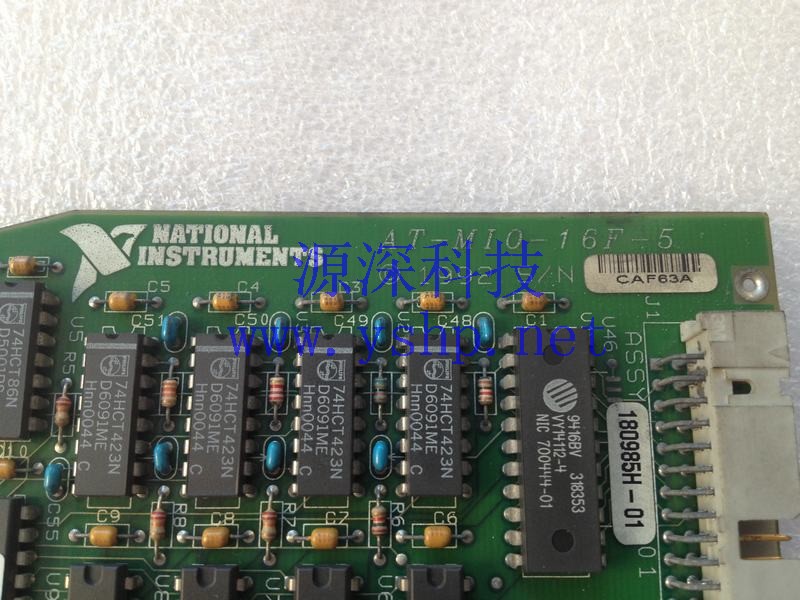 上海源深科技 Shanghai   NATIONAL INSTRUMENTS NI AT-MIO-16F-5 180985H-01 高清图片