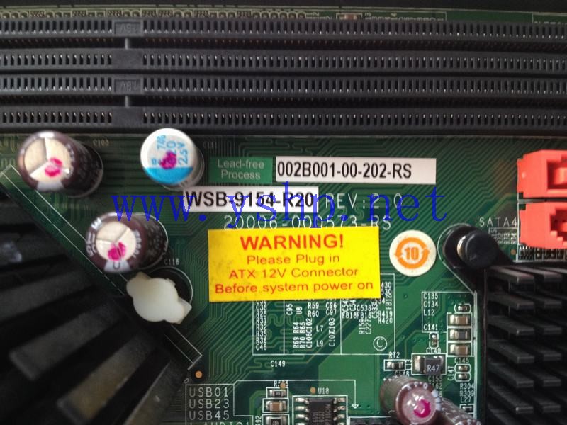 上海源深科技 Shanghai   IEI威达 Industrial Equipment  Industrial  computer mainboard   WSB-9154-R20 高清图片