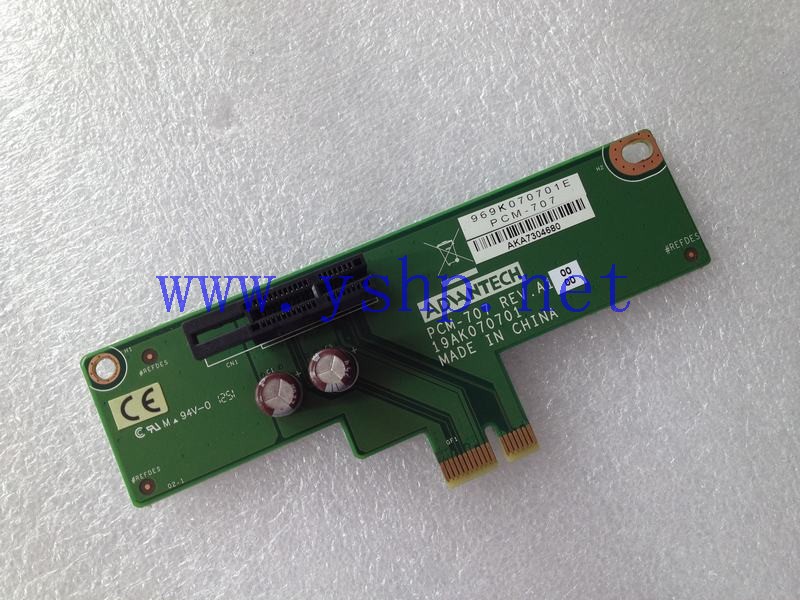 上海源深科技 Shanghai   Advantech Industrial Equipment  PCI-E转接槽 PCM-707 REV.A1 高清图片