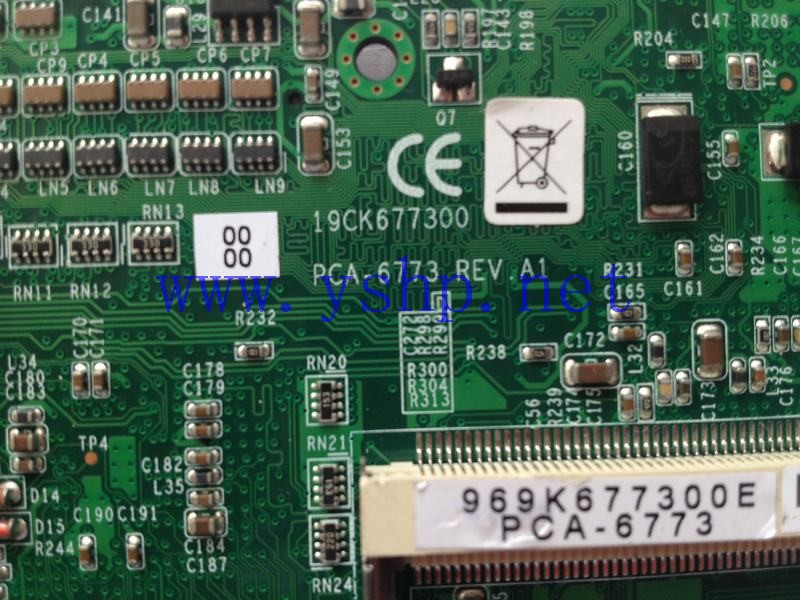 上海源深科技 Shanghai   Advantech Industrial Equipment  Industrial computer mainboard PCA-6773 REV.A1 高清图片