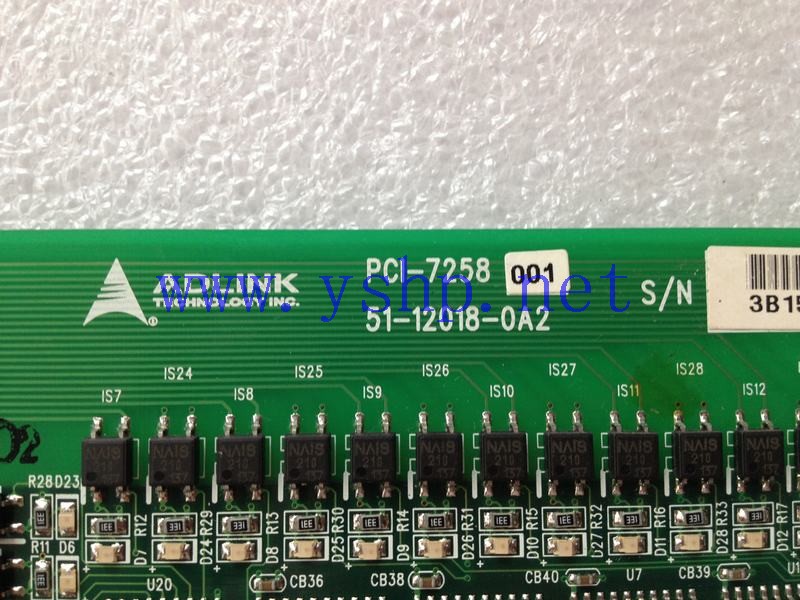 上海源深科技 Shanghai   ADLINK  Data   Capture Card  数字I/O卡 PCI-7258 51-12018-0A2 高清图片