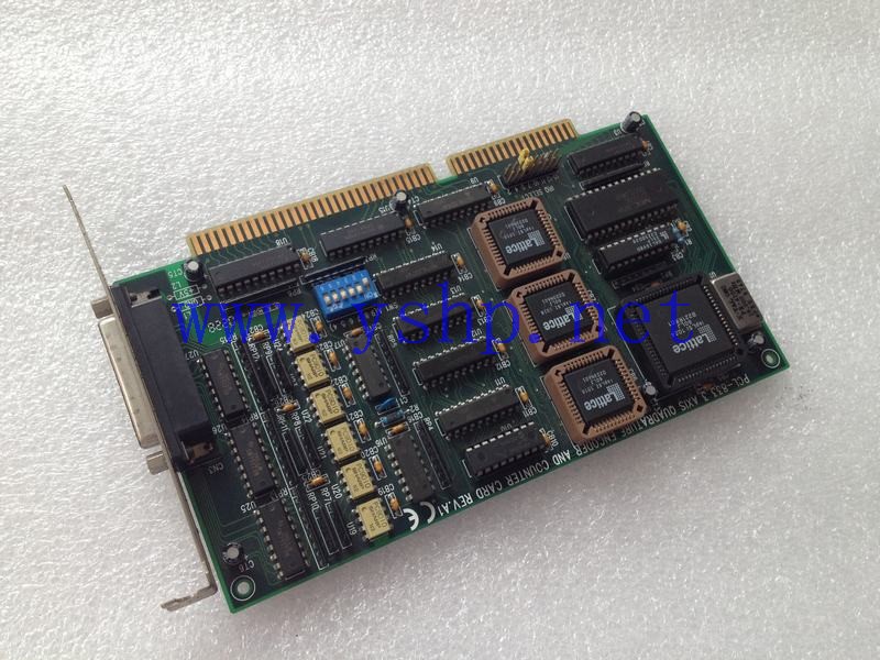 上海源深科技 Shanghai   PCL-833 3 AXIS QUADRATURE ENCODER AND COUNTER CARD REV.A1 高清图片