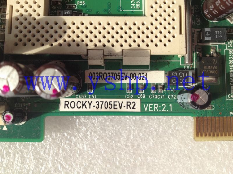 上海源深科技 Shanghai   威达Industrial computer Industrial Equipment  mainboard ROCKY-3705EV-R2 VER 2.1 高清图片