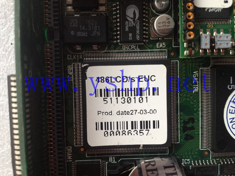 上海源深科技 Shanghai   Industrial Equipment  半长Industrial  computer mainboard   486LCD/S EUC 高清图片