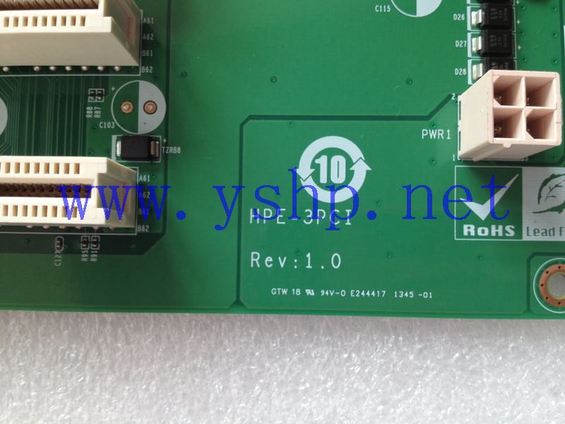 上海源深科技 Shanghai   IEI Industrial computer Industrial Equipment 母板 Industrial backplane HPE-3PCI REV 1.0 高清图片