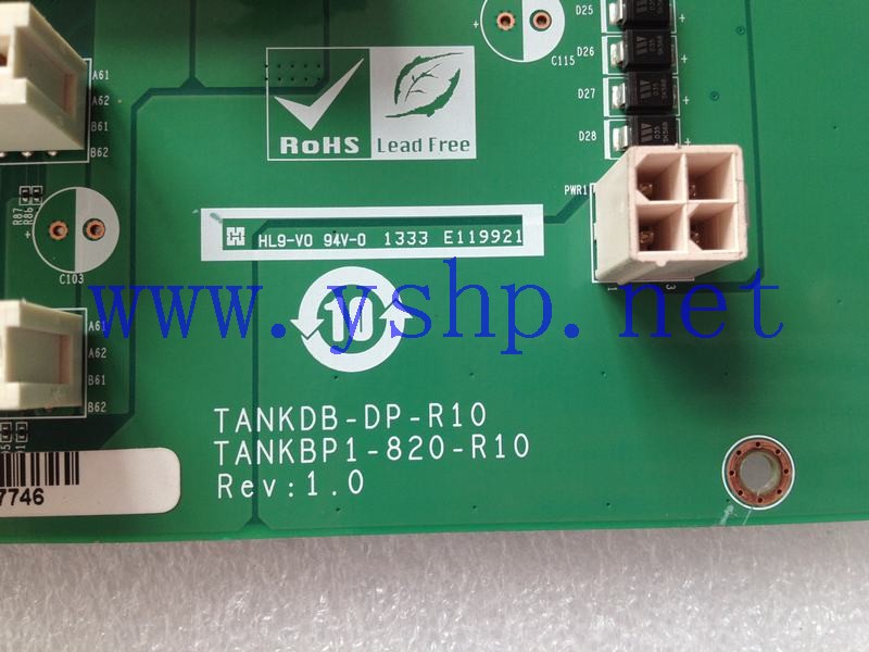 上海源深科技 Shanghai   IEI Industrial backplane TANKDB-DP-R10 TANKBP1-820-R10 REV 1.0 高清图片