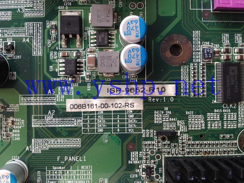 上海源深科技 Shanghai   IEI Industrial Equipment  Industrial computer mainboard ISP-9652-R10 REV 1.0 高清图片