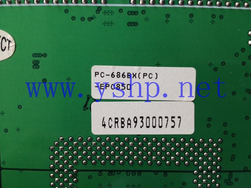 上海源深科技 Shanghai   CONTEC Industrial Equipment  Industrial  computer mainboard   PC-686BX(PC)-EPC850 高清图片