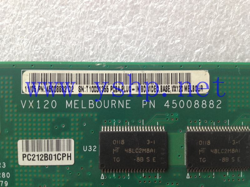 上海源深科技 Shanghai   VX120 MELBOURNE PN 45008882 For XEROX FIERY EX2000D 高清图片