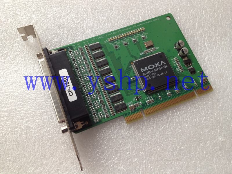 上海源深科技 Shanghai   MOXA PCI Serial card  CP-168U 8口 RS232 RS485 高清图片