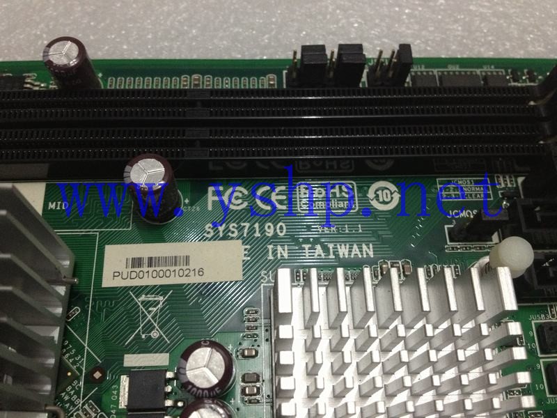 上海源深科技 Shanghai   艾讯 Industrial computer Industrial Equipment  mainboard SYS7190 VER 1.1 高清图片