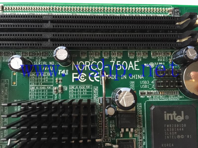 上海源深科技 Shanghai   华北Industrial computer Industrial Equipment mainboard NORCO-750AE  高清图片