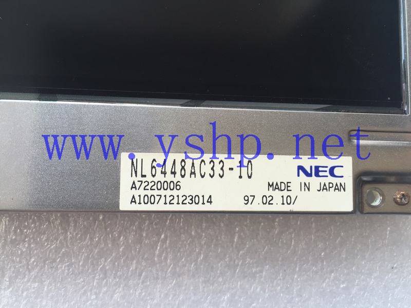 上海源深科技 Shanghai   NEC Industrial LCD screen   10.4寸 NL6448AC33-10 A7220006 A100712123014 高清图片