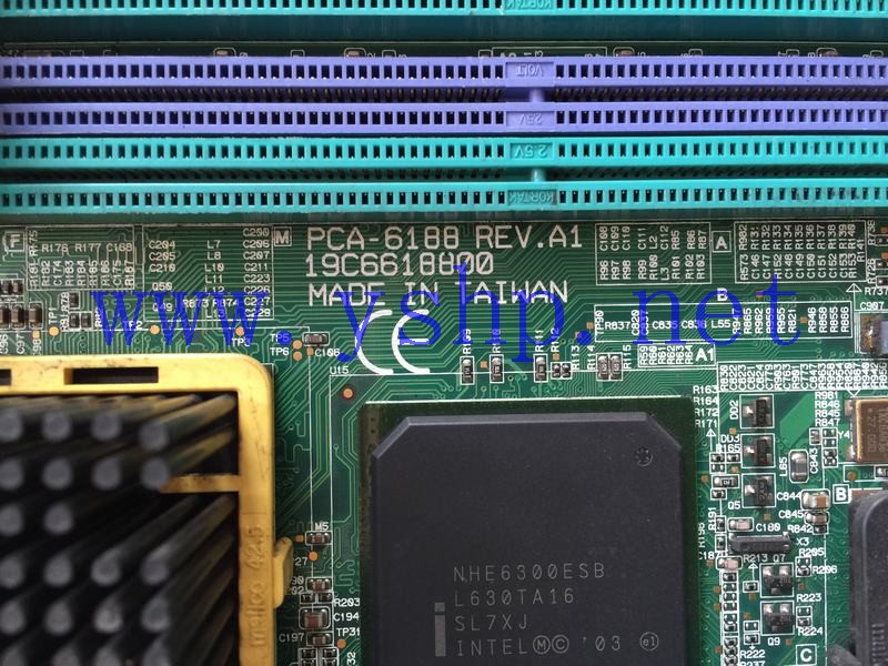 上海源深科技 Shanghai   AdvantechIndustrial  computer mainboard   PCA-6188 REV.A1 PCA-6188VG 高清图片