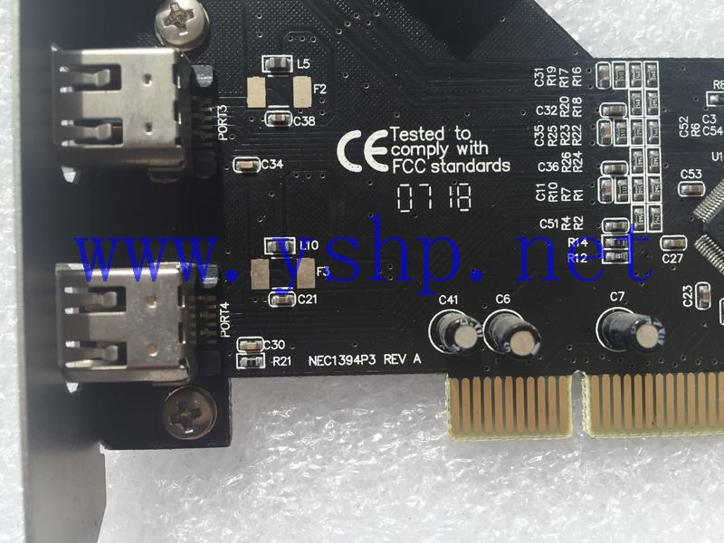 上海源深科技 Shanghai   PCI 1394转接卡 NEC1394P3 REV A 高清图片