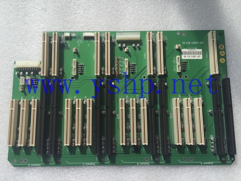 上海源深科技 Shanghai    Industrial 母板 backplane  8*ISA 12*PCI CBP-20QP3 REV.A0 高清图片