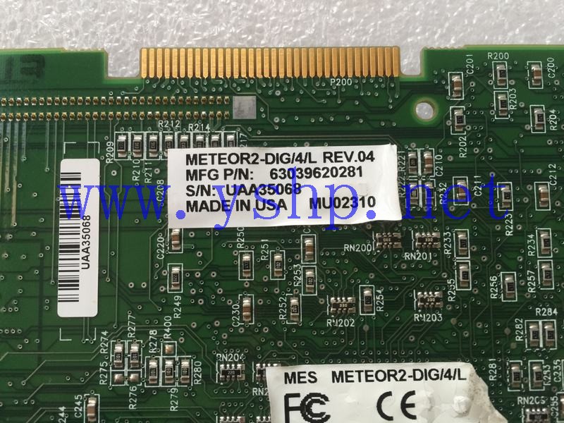 上海源深科技 Shanghai   MATROX METEOR II Digital 752-04 REV.A METEOR2-DIG/4/L REV.04 高清图片