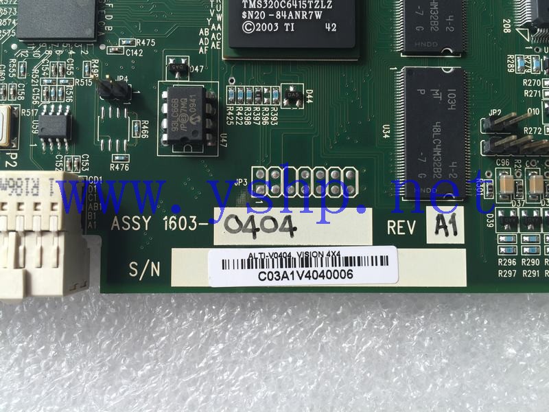 上海源深科技 ALTIGEN MAX4000 ANALOG ACCESS CARD AL011812-10V4X4-002 1603-0404 REV A1 ALTI-V0404 VISION 4X4 高清图片