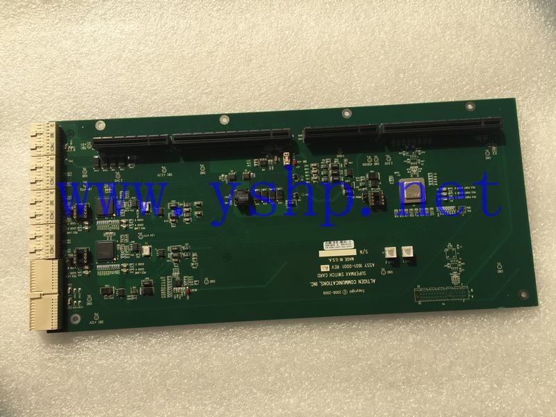 上海源深科技 ALTIGEN MAX4000 SUPERMAX SWITCH CARD 1601-0001 2601-0001 REV A2 高清图片