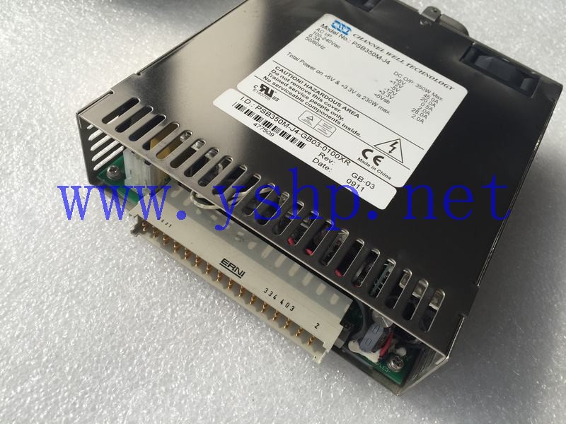 上海源深科技 Shanghai   CWT  Hot Swap Power Supply  PSB350M-J4 PSB350M-J4-GB03-0100XR GB-03 高清图片