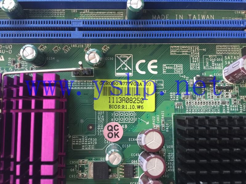 上海源深科技 Industrial motherboard ROBO-8777VG2A 503 B9304457AB18777825 E7400 高清图片