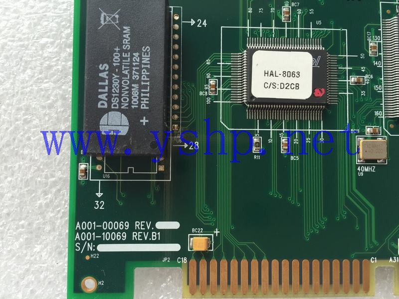 上海源深科技 PCBASED I/O board A001-00069 A001-10069 REV.B1 HAL-8063 高清图片