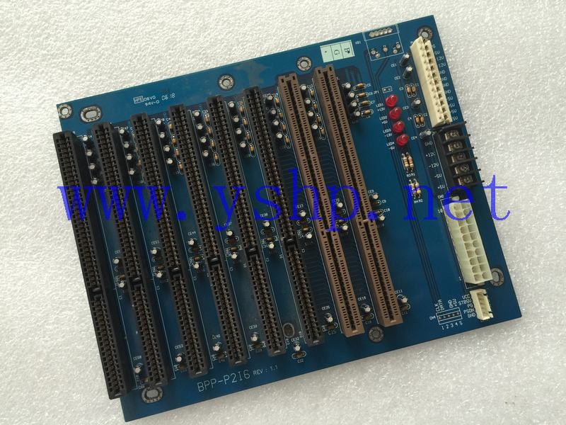 上海源深科技 Shanghai   PCISA Industrial backplane BPP-P2I6 REV 1.1 6*ISA 2*PCISA 高清图片