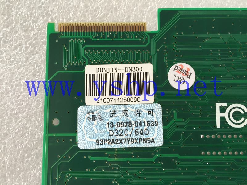 上海源深科技 Shanghai   东进数字中继语音卡 D1280E1-PCI REV 1.63B DONJIN-DN300 D320/D640 高清图片