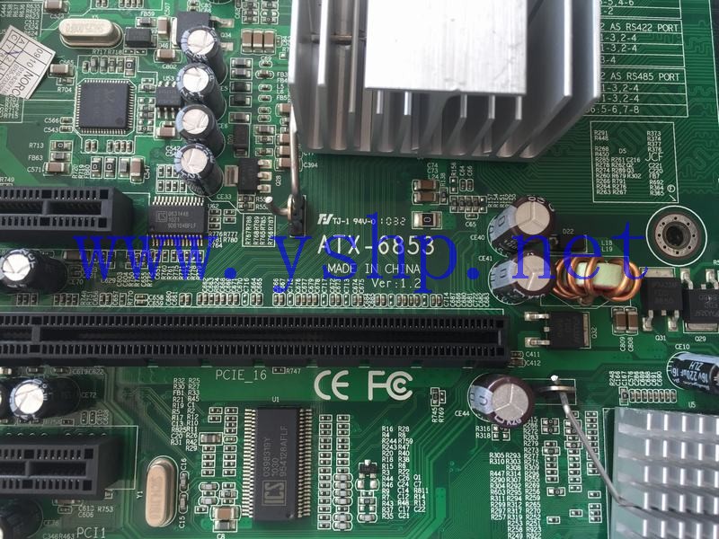 上海源深科技 Shanghai   华北Industrial  computer mainboard   ATX-6853 VER 1.2 高清图片