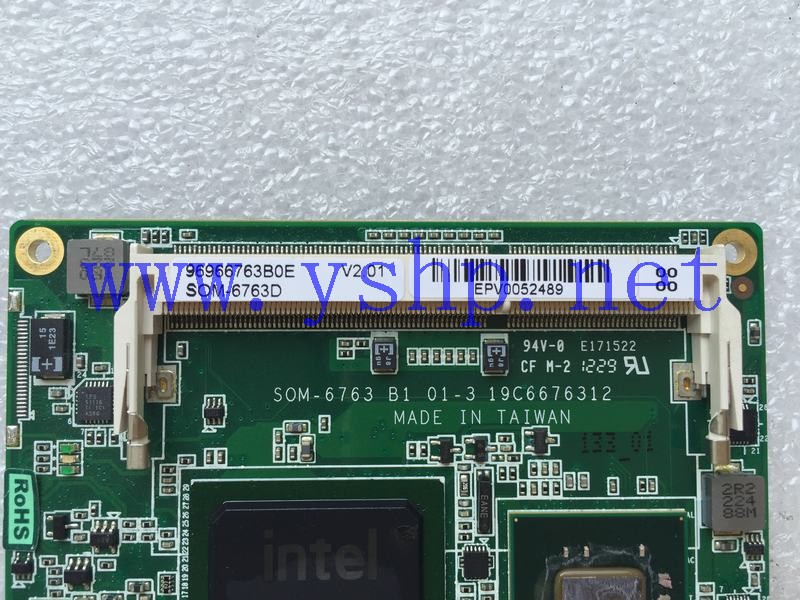 上海源深科技 Shanghai   Advantech  Embedded  CPUmainboard SOM-6763 B1 SOM-6763D-S8B1E 高清图片