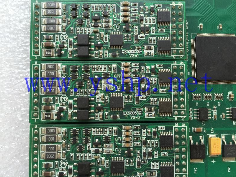 上海源深科技 Shanghai   Industrial Equipment  Industrial computer 语音卡 LC-3208 满配4个QX52053Z-V2.0 modules 高清图片