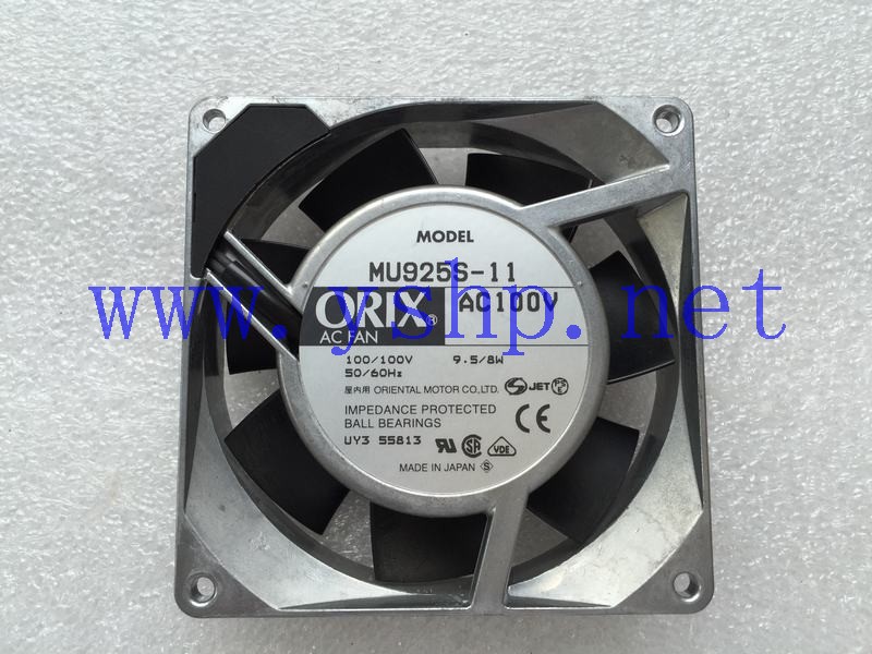 上海源深科技 Shanghai   Industrial Equipment  Industrial computer专用 Fan   ORIX MU925S-11 AC100V 高清图片