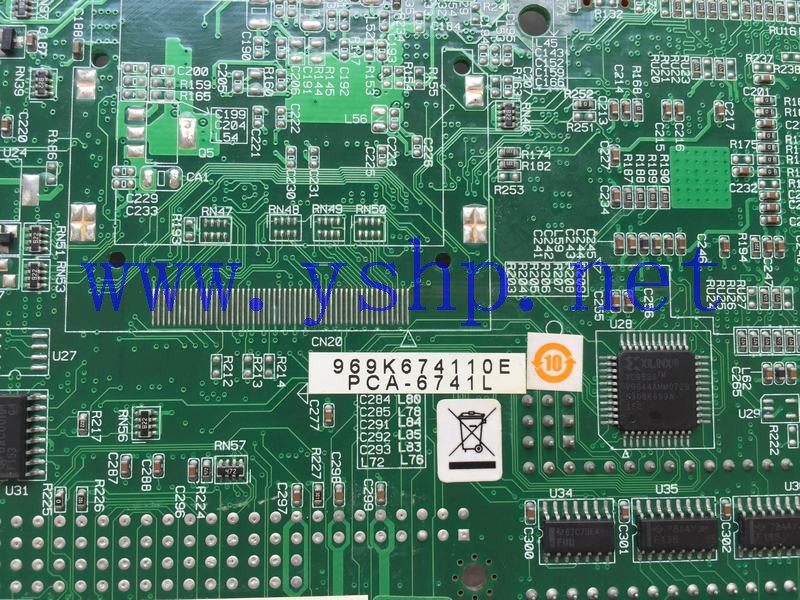 上海源深科技 Shanghai   AdvantechIndustrial  computer mainboard   PCA-6740/6741 REV.A2 PCA-6741L 高清图片