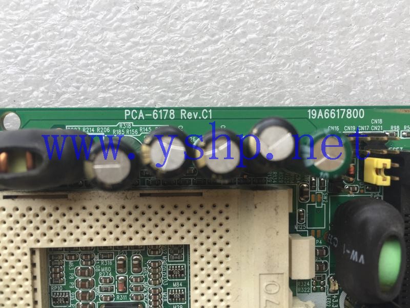 上海源深科技 Shanghai   ADVANTECHAdvantechIndustrial  computer mainboard   PCA-6178VE PCA-6178 REV.C1 带网口 高清图片