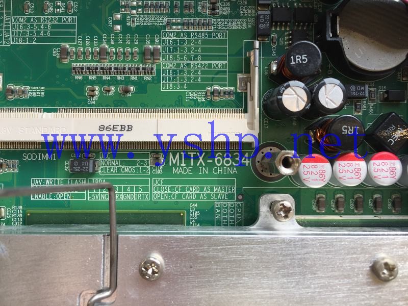 上海源深科技 Shanghai   华北 industrial board  mainboard  Embedded  系统 MITX-6834 高清图片