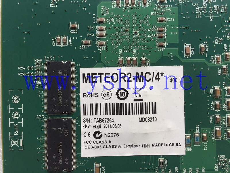 上海源深科技 Shanghai   MATROX METEOR_II Y751_04 REV.A METEOR2-MC/4* 高清图片