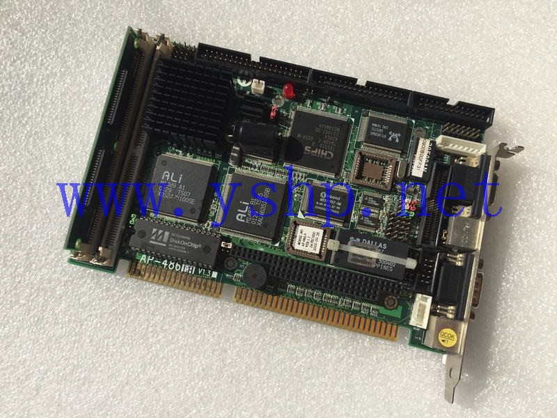 上海源深科技 Industrial Equipment  半长Industrial  computer mainboard   AP-486LH V1.3 Am5x86-P75-S CPU VER.E 高清图片