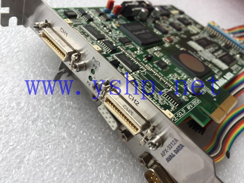 上海源深科技 AVAL DATA IPCE-DCLIF APX-3312A PC10026A  Data   Capture Card  高清图片