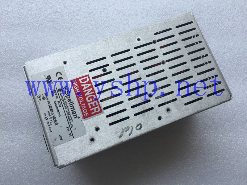 上海源深科技 Shanghai   Spellman Power Supply   X3783 REV N4 PCM50P120X3783 高清图片